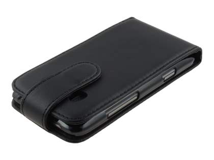 Synthetic Leather Flip Case for HTC Titan II 4G - Black