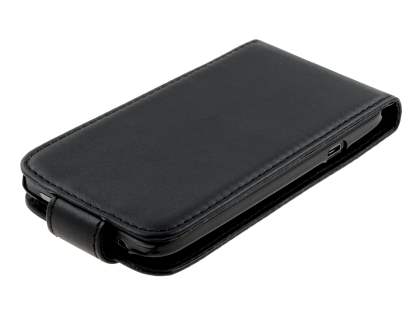 Synthetic Leather Flip Case for HTC Titan II 4G - Black