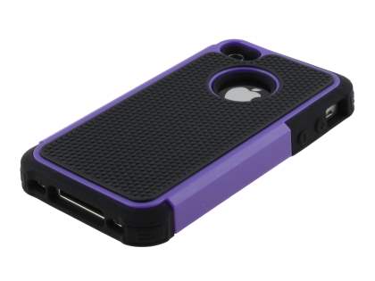 iPhone 4S/4 Impact Case - Purple/Classic Black