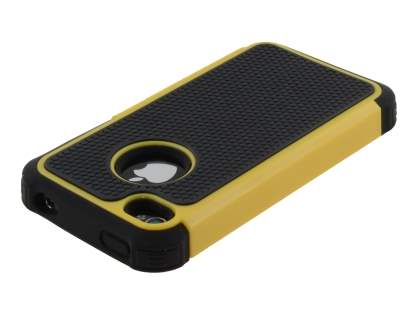 iPhone 4S/4 Impact Case - Yellow/Classic Black