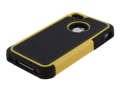 iPhone 4S/4 Impact Case - Yellow/Classic Black
