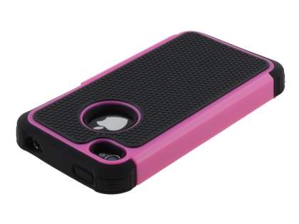 iPhone 4S/4 Impact Case - Pink/Classic Black