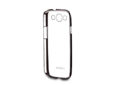MOMAX Ultra-Thin Metallic Case for Samsung I9300 Galaxy S3 - Metallic Black