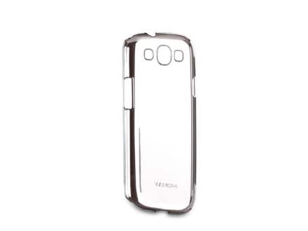MOMAX Ultra-Thin Metallic Case for Samsung I9300 Galaxy S3 - Platinum Silver