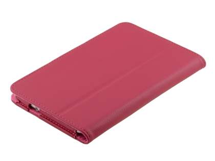 Synthetic Leather Flip Case with Fold-Back Stand for Samsung Galaxy Tab 7.0 Plus - Raspberry