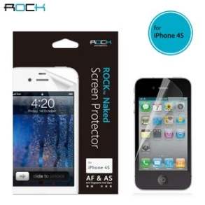 ROCK AF & AS Screen and Back Protector for  iPhone 4S/4 - Screen Protector