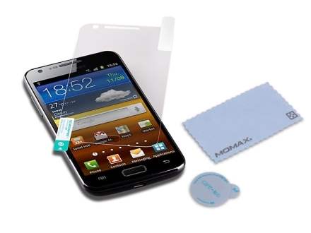 MOMAX Crystal Deluxe HD & AF Screen Protector for Samsung Galaxy S II 4G