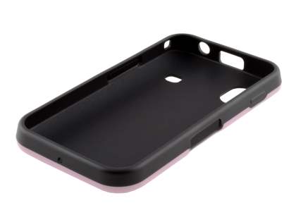 3D Design Protective Case for Samsung S5830 Galaxy Ace - Baby Pink/Black