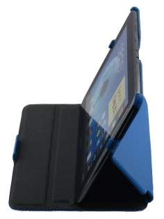 Synthetic Leather Flip Case with Multi-Angle Tilt Stand for Samsung Galaxy Note 10.1 4G - Sky Blue
