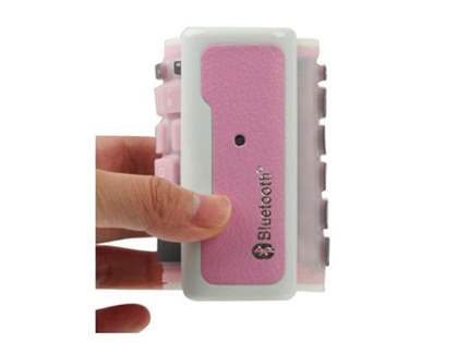 Bluetooth Wireless Rollup Portable Keyboard for Apple - Pink