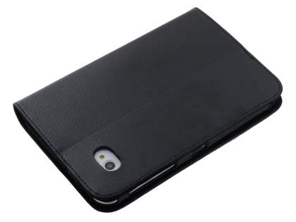 Synthetic Leather Flip Case with Dual-Angle Tilt Stand for Samsung Galaxy 7.0 - Black
