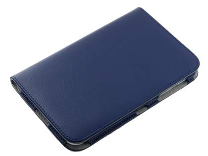 Synthetic Leather Flip Case with Dual-Angle Tilt Stand for Samsung Galaxy 7.0 - Blue