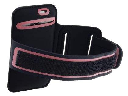 Universal Sports Armband - Black/Pink