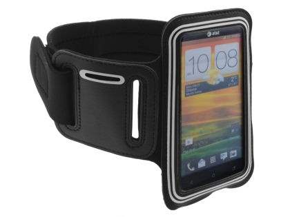 Universal Sports Armband - Black/Silver