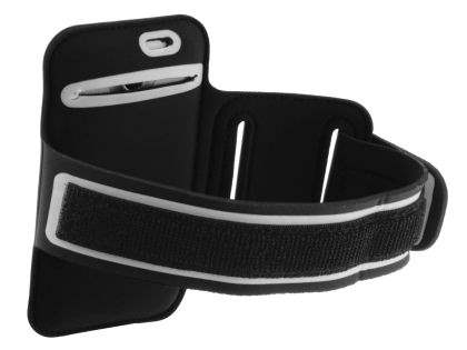 Universal Sports Armband - Black/Silver