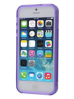 Wave Case for iPhone SE(1st Gen)/5s/5 - Frosted Purple/Purple