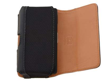 Sony Xperia go ST27i Synthetic Leather Belt Pouch (Naked Phone Only)