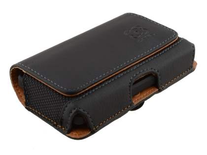 Sony Xperia go ST27i Synthetic Leather Belt Pouch (Naked Phone Only)