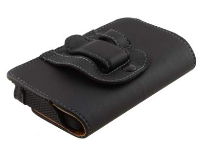Sony Xperia go ST27i Synthetic Leather Belt Pouch (Naked Phone Only)