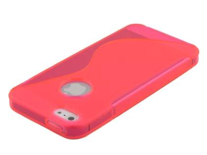 Wave Case for iPhone SE(1st Gen)/5s/5 - Frosted Pink/Pink