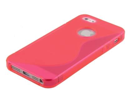 Wave Case for iPhone SE(1st Gen)/5s/5 - Frosted Pink/Pink
