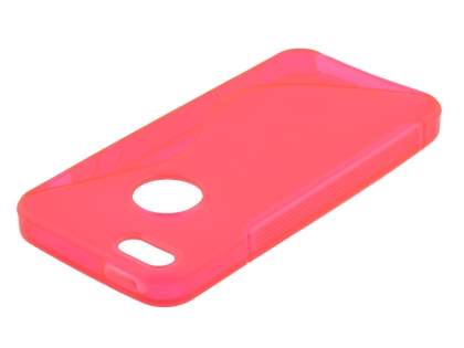Wave Case for iPhone SE(1st Gen)/5s/5 - Frosted Pink/Pink