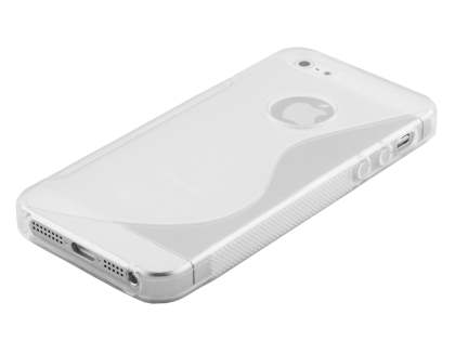 Wave Case for iPhone SE(1st Gen)/5s/5 - Frosted Clear/Clear