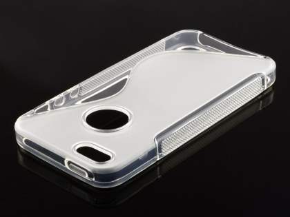 Wave Case for iPhone SE(1st Gen)/5s/5 - Frosted Clear/Clear