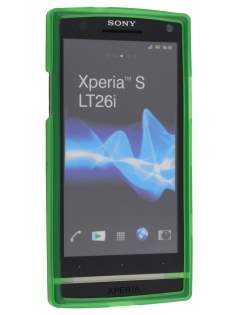 Frosted TPU Case for Sony Xperia S LT26i - Green