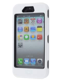 Defender Case for iPhone 5 only - White/Black