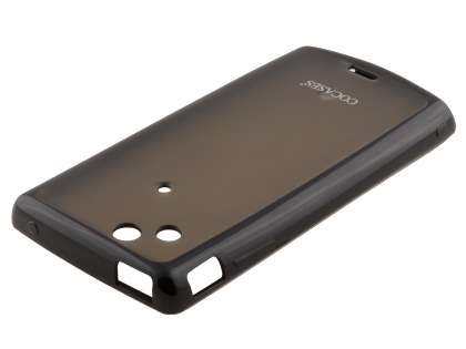 COCASES Dual-Design Case plus Screen Protector for Sony Ericsson XPERIA Arc/Arc S - White/Clear