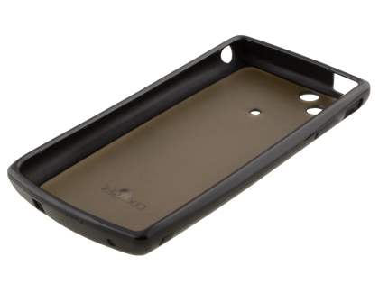 COCASES Dual-Design Case plus Screen Protector for Sony Ericsson XPERIA Arc/Arc S - White/Clear