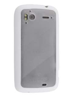 COCASES Dual-Design Case for HTC Sensation - White/Clear COCASES Dual-Design Case for HTC Sensation - White/Clear