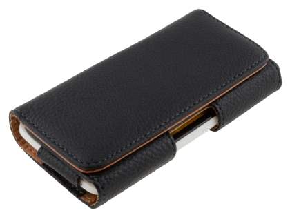 Textured Synthetic Leather Belt Pouch for HTC One X / XL / X+