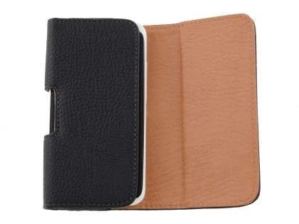 Textured Synthetic Leather Belt Pouch for HTC One X / XL / X+