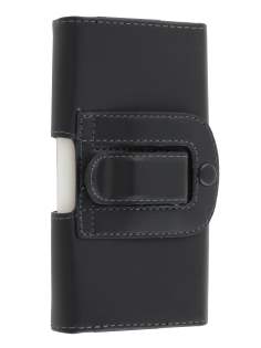 Smooth Synthetic Leather Belt Pouch for HTC One X / XL / X+