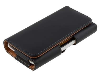 Smooth Synthetic Leather Belt Pouch for HTC One X / XL / X+