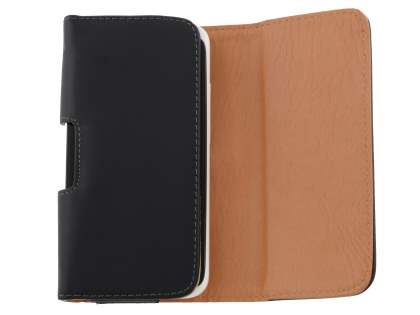 Smooth Synthetic Leather Belt Pouch for HTC One X / XL / X+
