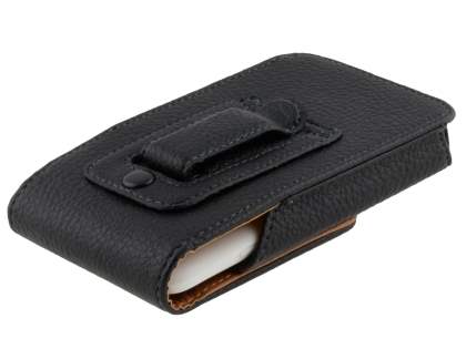 Textured Synthetic Leather Vertical Belt Pouch for HTC One X / XL / X+