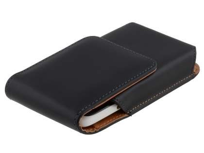 Smooth Synthetic Leather Vertical Belt Pouch for HTC One X / XL / X+