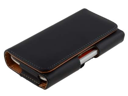 Smooth Synthetic Leather Belt Pouch for HTC Sensation XL