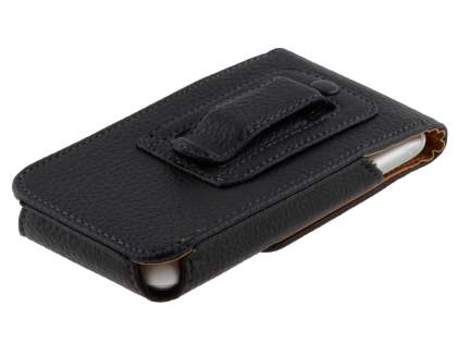 Textured Synthetic Leather Vertical Belt Pouch for HTC Sensation XL