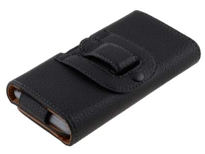 Textured Synthetic Leather Belt Pouch for HTC Titan II 4G
