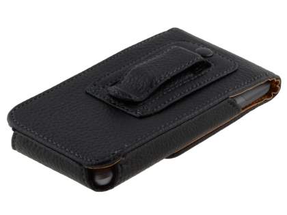 Textured Synthetic Leather Vertical Belt Pouch for HTC Titan II 4G