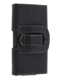 Smooth Synthetic Leather Belt Pouch for HTC Titan
