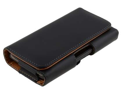Smooth Synthetic Leather Belt Pouch for HTC Titan