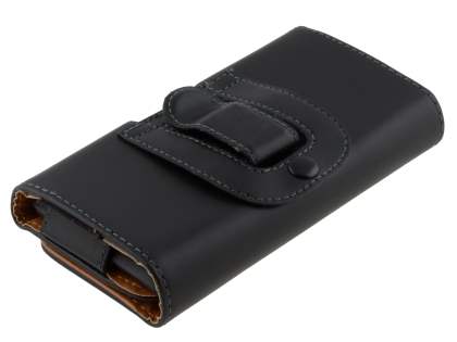 Smooth Synthetic Leather Belt Pouch for HTC Titan