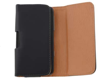 Smooth Synthetic Leather Belt Pouch for HTC Titan
