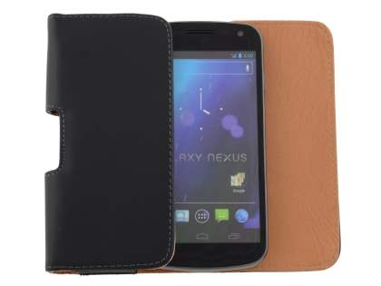 Smooth Synthetic Leather Belt Pouch for Samsung I9250 Google Galaxy Nexus
