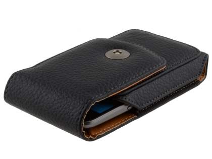 Textured Synthetic Leather Vertical Belt Pouch for Samsung I9250 Google Galaxy Nexus